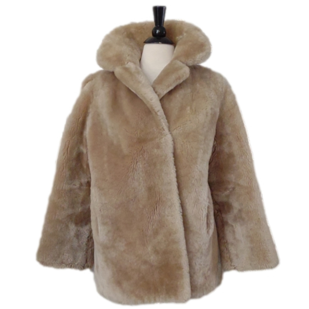 𝅺VINTAGE Faux Fur Coat Indie Sleaze